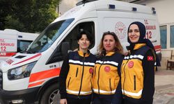 Antalya’da ambulans şoförü Gülser saniyelerle yarışıyor