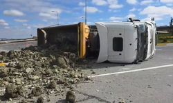 Arnavutköy'de feci kamyon kazası!