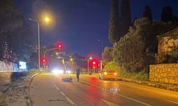 Bodrum'da devrilen motosikletin sürücüsü hayatını kaybetti