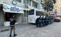 İzmir'de suç örgütüne operasyon