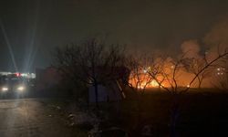 Kayseri'de korkutan yangın!