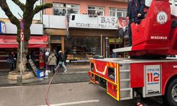 Kocaeli'de Fırın Bacası Tutuştu