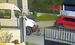 Minibüs ile motosiklet çarpıştı