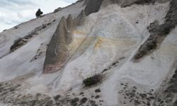 Peribacalarına sprey boyayla tahrip ettiler