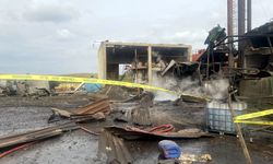 Yağ fabrikasında yaşanan patlamanın görüntüleri ortaya çıktı