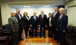 DSP Genel Merkezi’nde Bayramlaşma Trafiği