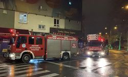 Kayseri'de korkutan otel yangını