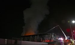 Sincan'da ilaç fabrikasını alevler sardı!