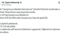 71 şehirde uyuşturucu operasyonu