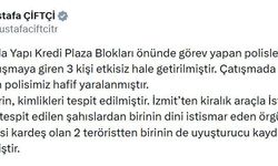 Bakan Çiftçi açıkladı:  "3 kişi etkisiz hale getirildi"