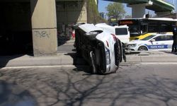 Bakırköy'de feci otomobil kazası