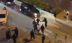 Başakşehir'de iki grup arasında tekmeli yumruklu kavga