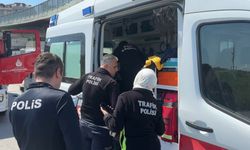 Beylikdüzü'nde TIR devrildi: 1 yaralı