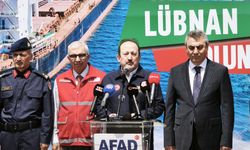 Beyrut'a gidecek yardım gemisi Mersin'den yola çıktı