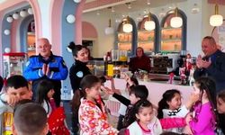 Bolu'da polislerden çocuklar için anlamlı etkinlik