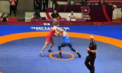 Cengiz Arslan Bronz Madalya İçin Minderde