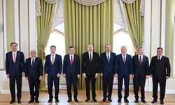 Cevdet Yılmaz ve İlham Aliyev görüştü