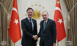 Cumhurbaşkanı Erdoğan, Mark Rutte'yi kabul etti