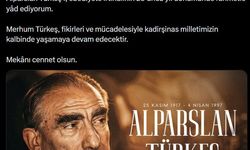 Cumhurbaşkanı Erdoğan'dan Türkeş paylaşımı