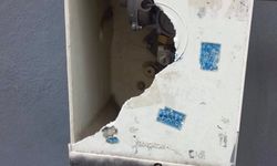 Doğal gaz kutusunu yumrukladılar