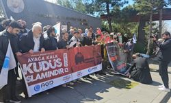 Gazze'ye destek, İsrail'e tepki eylemi