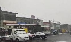 Gerede beyazlara büründü