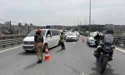 Kağıthane'de 6 araçlı zincirleme kaza