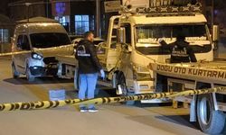 Kars'ta iki çekici kurşunlandı