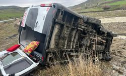 Muş'ta korkutan kaza: 16 yaralı