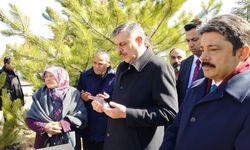 Mustafa Çiftçi Neşet Ertaş'ın kabrini ziyaret etti