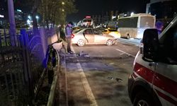 Samsun'da otomobil kazası: 2 yaralı