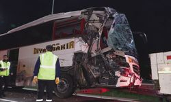 Sancaktepe'de korkutan otobüs kazası!