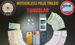 Taksideki pos cihazından uyuşturucu çıktı
