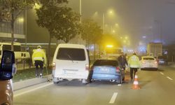 Ümraniye'de otomobil yayaya çarptı