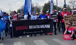 Öğretmenler Ankara'da: "Dersimiz: Hayatta kalmak"
