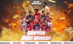 Efeler Ligi’nde Şampiyon Ziraat Bankkart