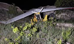 Nevşehir’de Microlight Acil İniş Yaptı: 2 Kişi Yaralandı