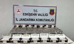 Odunpazarı’nda 21 bin dolu makaron ele geçirildi