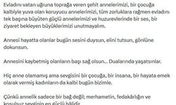 Bakan Göktaş'tan 'Anneler Günü' paylaşımı