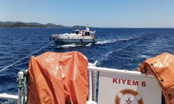 Bodrum'da tekne sürüklendi