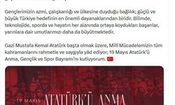 Burhanettin Duran'dan 19 Mayıs mesajı