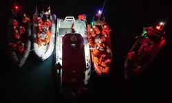 DAK/SAR'dan gece denizde arama kurtarma tatbikatı