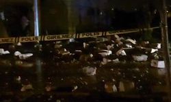 Elazığ'da camiye yıldırım düşünce minare yıkıldı