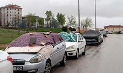 Gaziantep'te Fırtınanın Hasarı Gözlemlendi