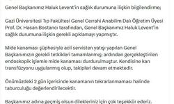 Haluk Levent taburcu oldu