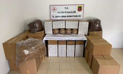 Kayseri'de tütün operasyonu