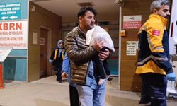 Merdivenden düşen bebek yaralandı