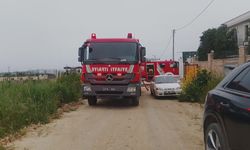 Silivri'de tek katlı ev alev aldı