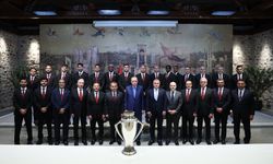 Recep Tayyip Erdoğan, şampiyon Galatasaray’ı Dolmabahçe’de kabul etti