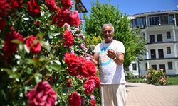 Kayserili Gurbetçiden 40 Güllü Bahçe